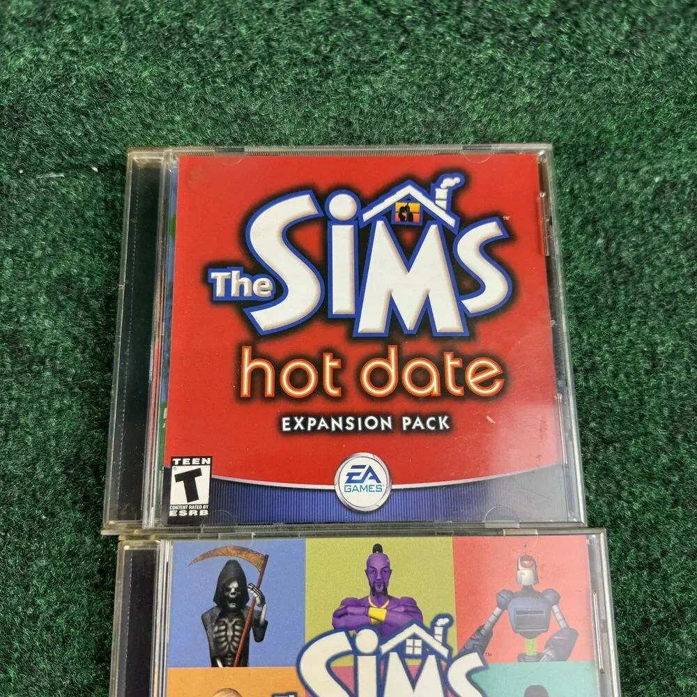 The Sims: Expansion-Pack Lot For PC, Hot Date, Unleashed, Livin’ Large